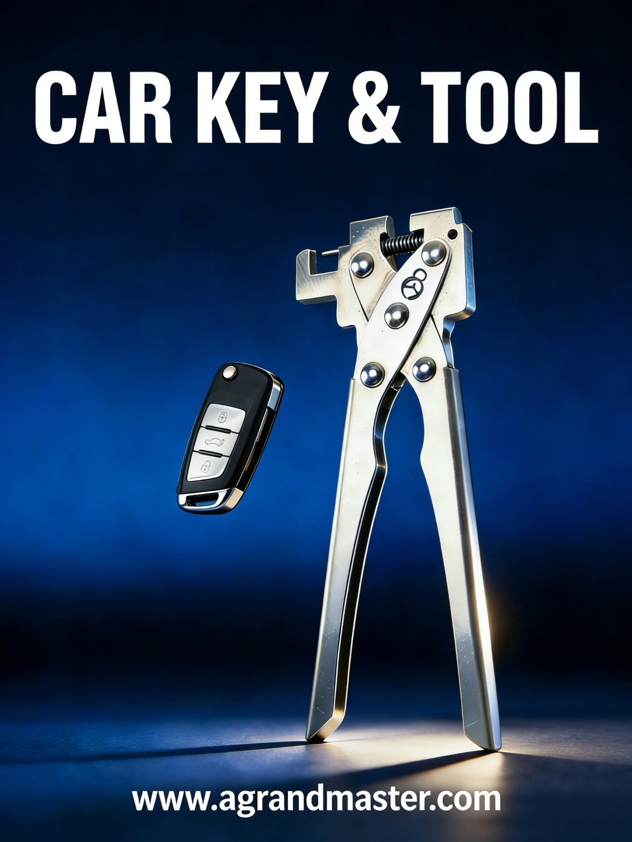 Pliers for removing pins for car keys.