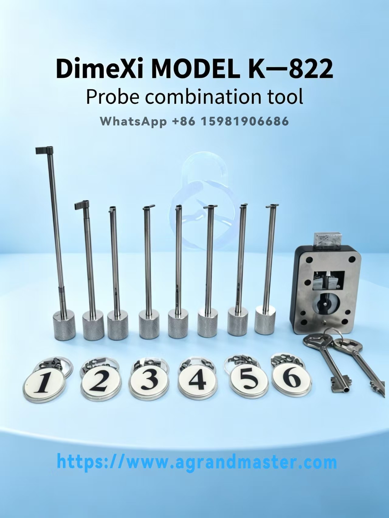 Di mei xi MODEL K-822 Probe combination tool