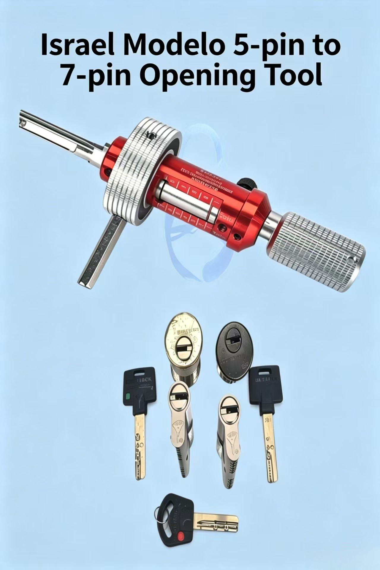 Israel Modelo 5-pin to 7-pin Opening Tool