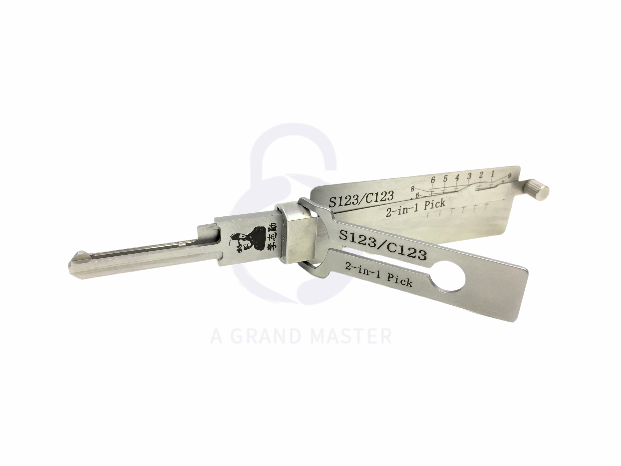 S123 / C128 Lock Pick & Decoder 2 in 1 Tool