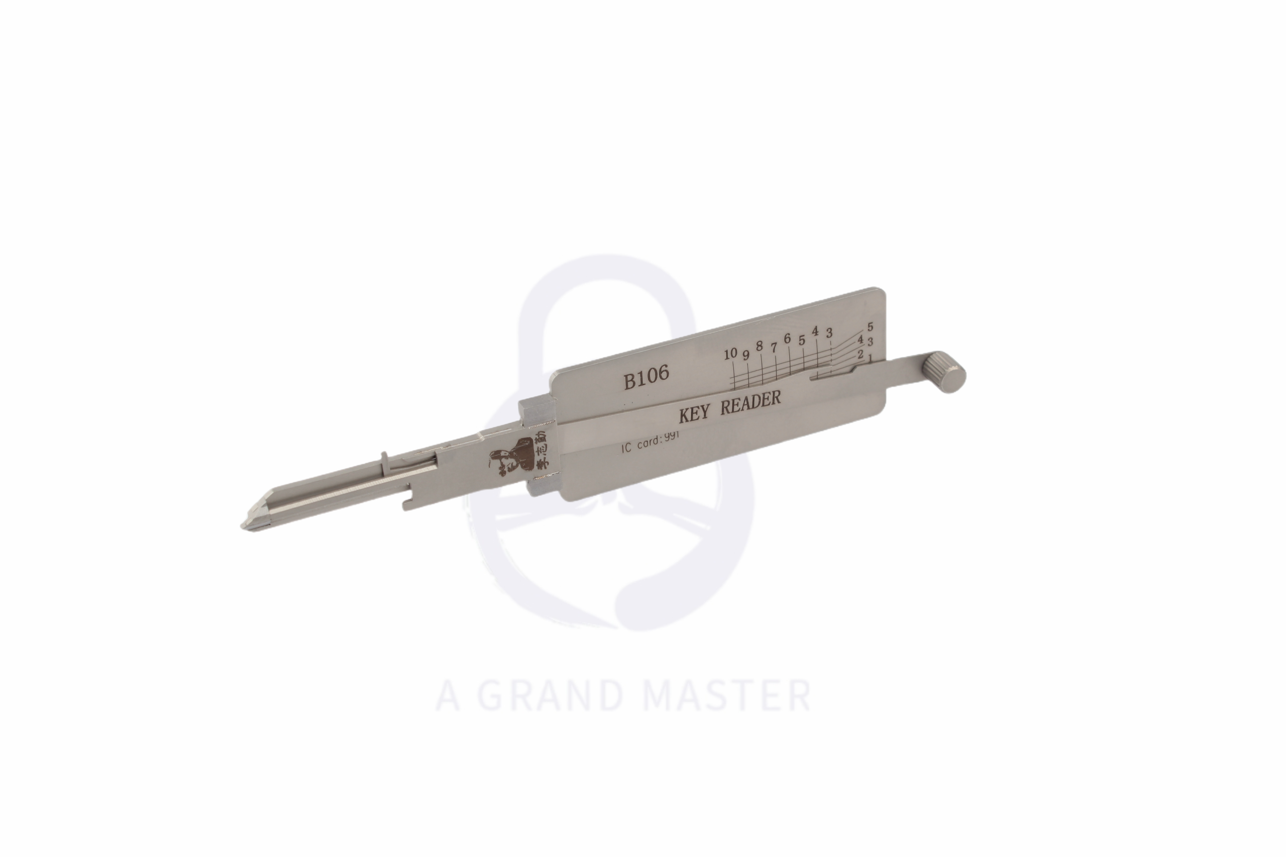 Lishi B106 / GM37 2‑in‑1 Pick & Decoder for GM Buick Cadillac Hummer