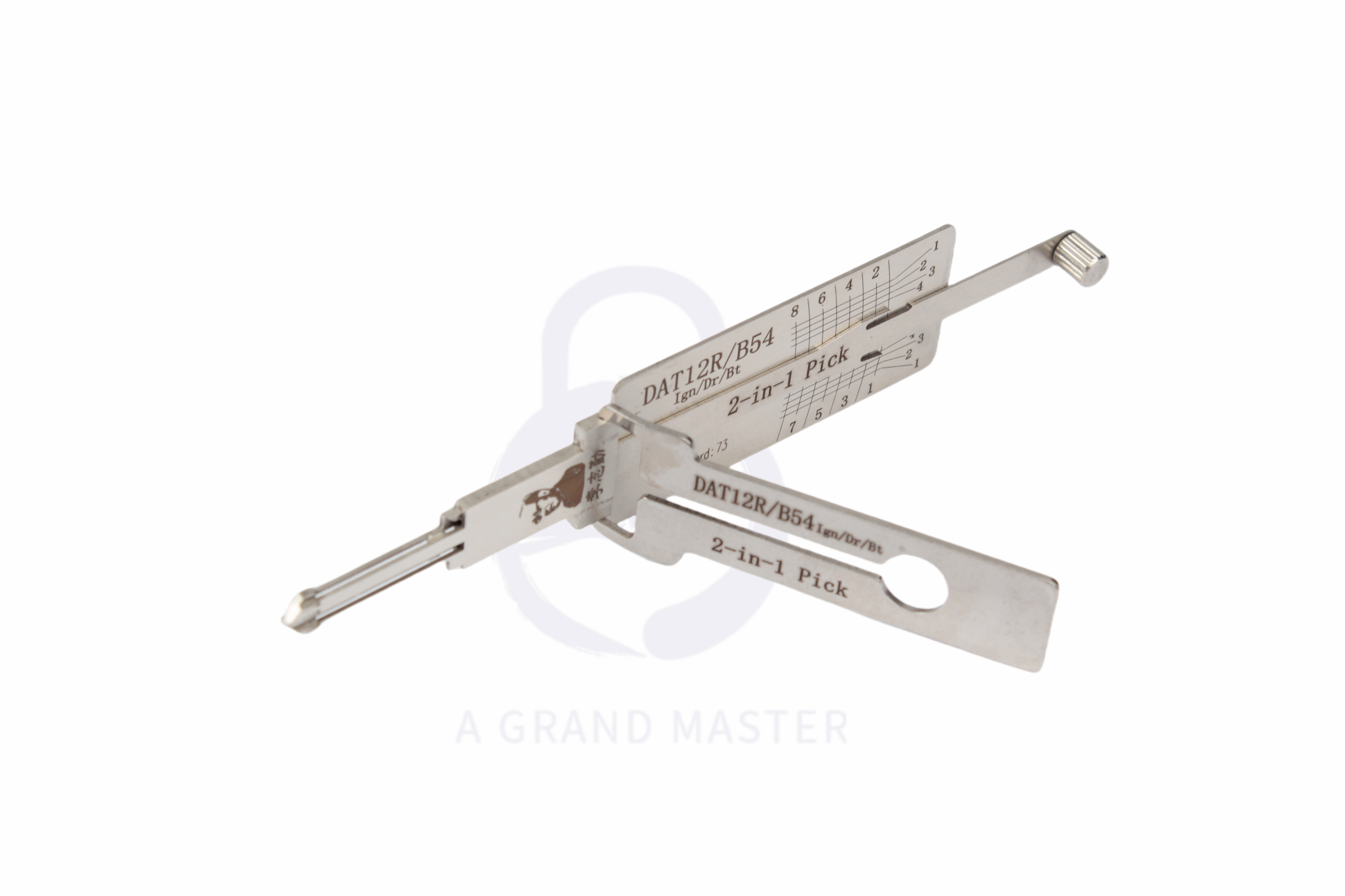 DAT12R B54 Car Lock 2-in-1 Pick Tool