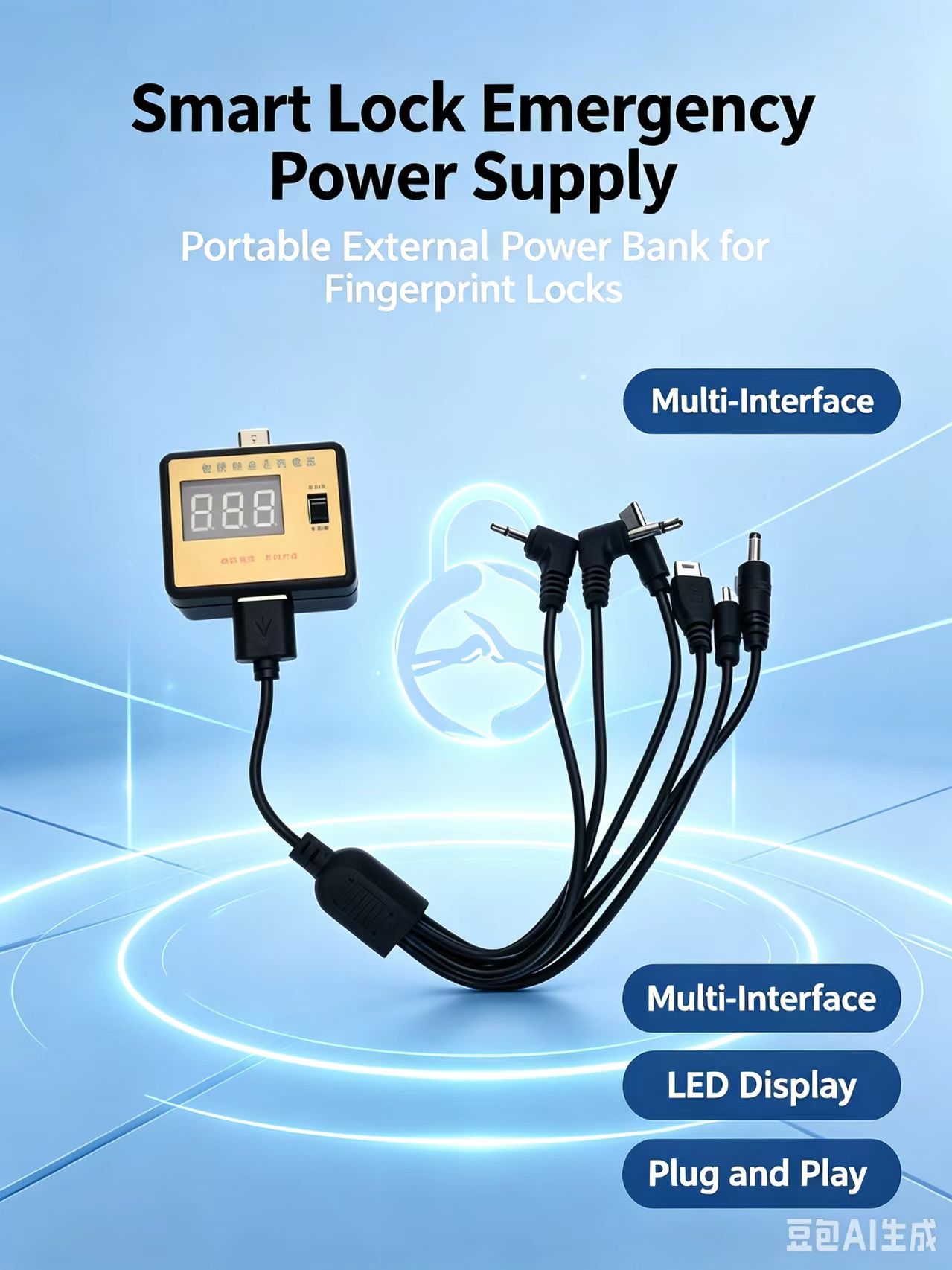Emergency Power for Fingerprint Locks