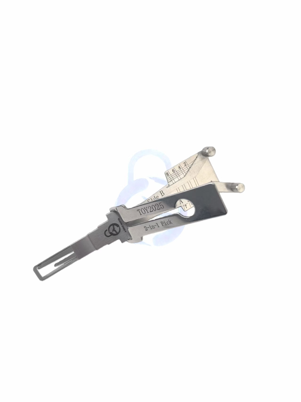 TOY20252 2‑in‑1 Car Lock Decoder Pick Tool
