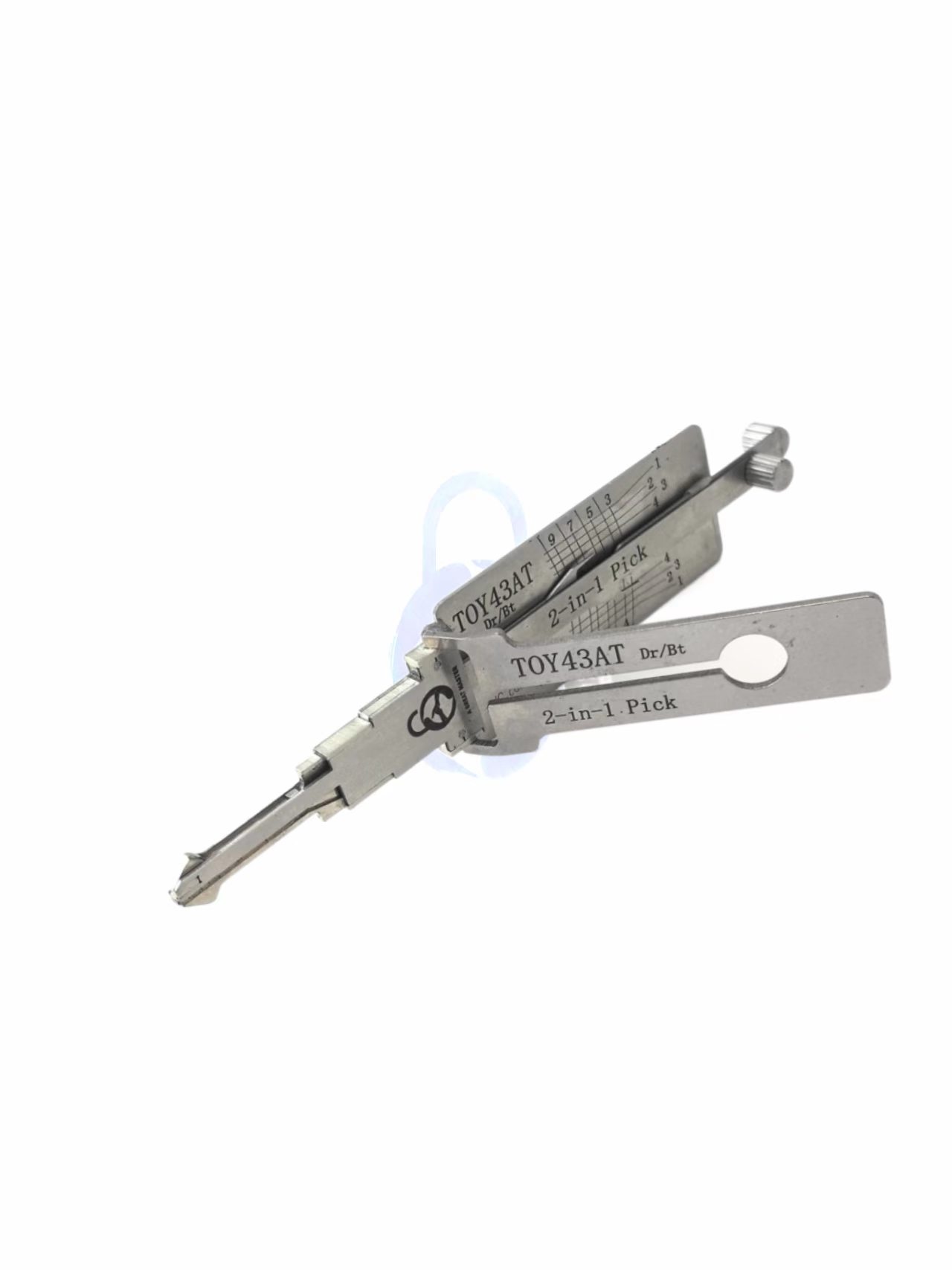 TOY43AT 2‑in‑1 Car Lock Pick & Decoder Tool