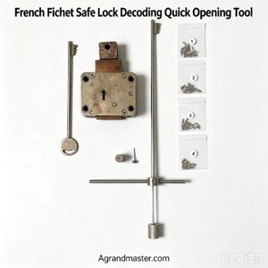 Old French FIchet Treasure Lock Opening Tool