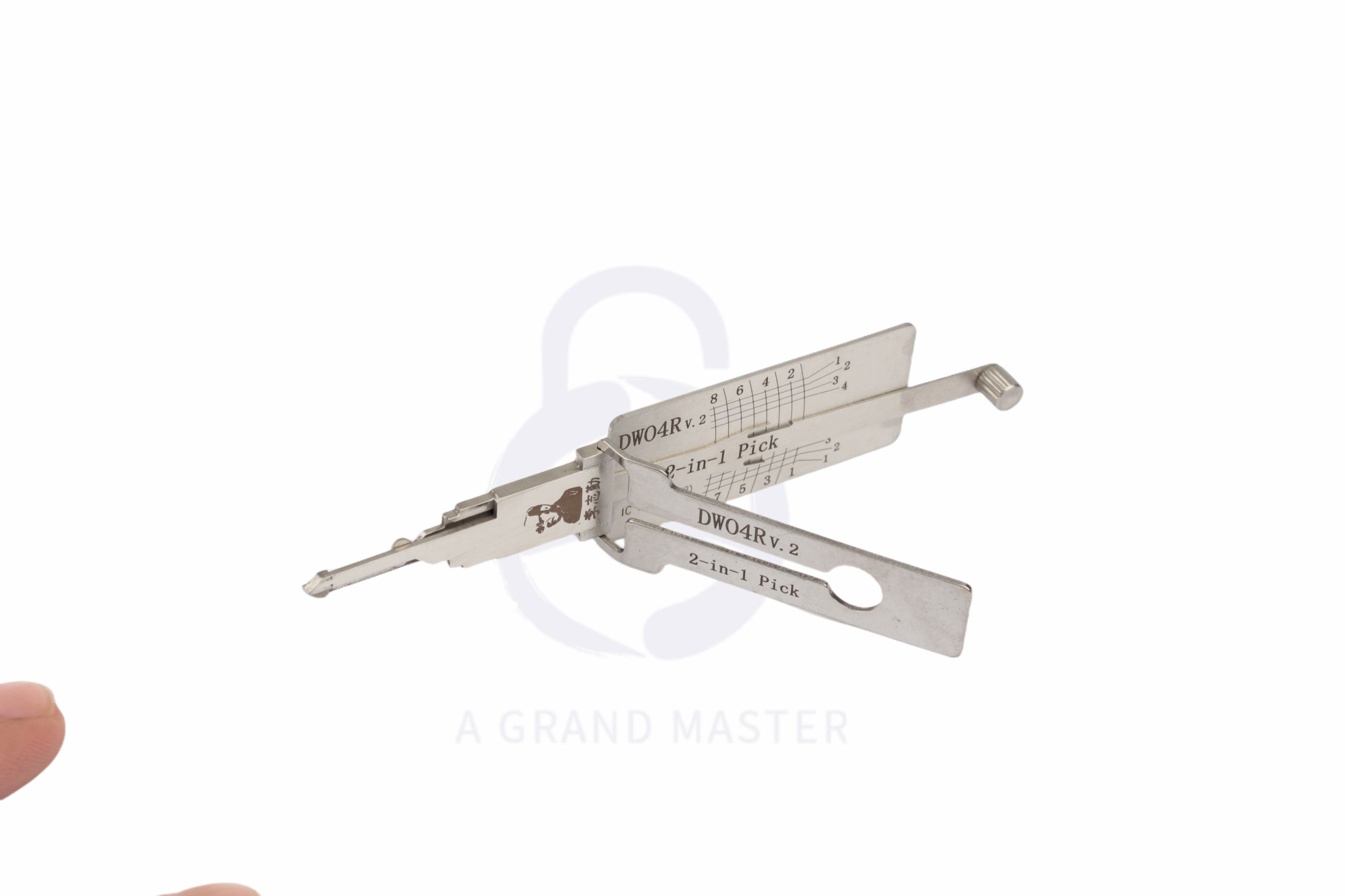 Lishi DW04R 2 in 1 Car Lock Pick & Decoder Locksmith Tool
